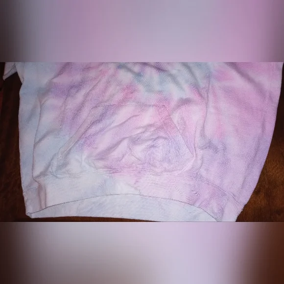 Comfy Dreamsicle Tie Dye Hoodie - Picture 5 of 7